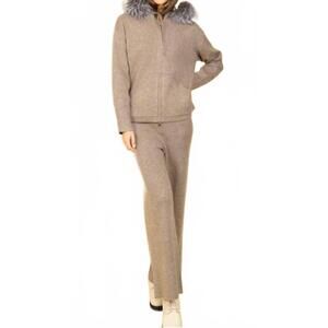 NEW JESSIE LIU kendra tracksuit in khaki